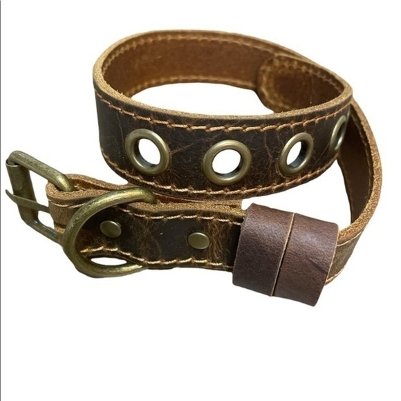 Jeereal Dog Collar leather brown adjustable NWT - Picture 9 of 9
